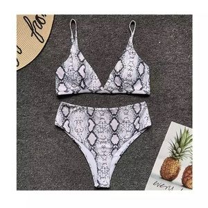 Animal Print high Waist Bikini